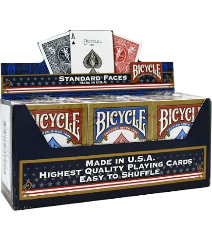 Bicycle Rider Back Poker Playing Cards - 1 Dozen 12 Decks : Amazon